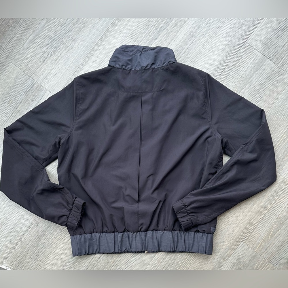 90 Degrees by Reflex Black and Gray Women’s Windbreaker Jacket  (medium)